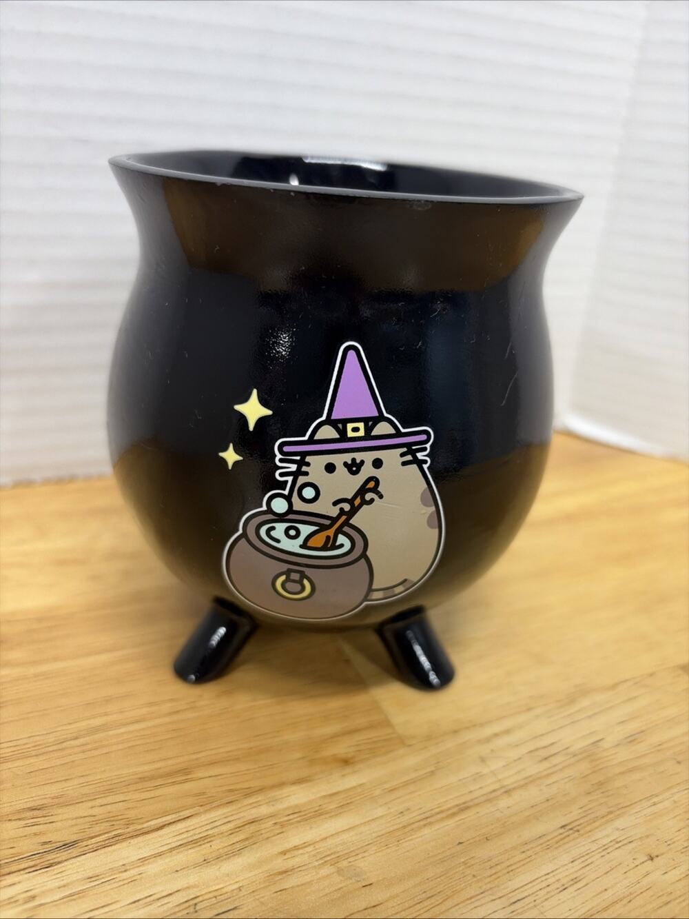 Limited Edition Pusheen Box Fall 2024 Halloween Cauldron Footed Planter - FLAW